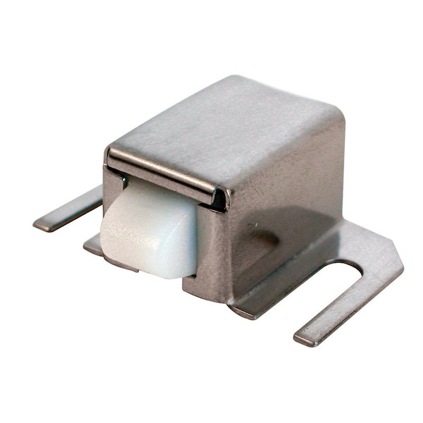 Prime-Line Prime-Line 0.5 in. H X 1.31 in. W Stainless Steel Silver Frameless Shower Door Catch 1932 - main